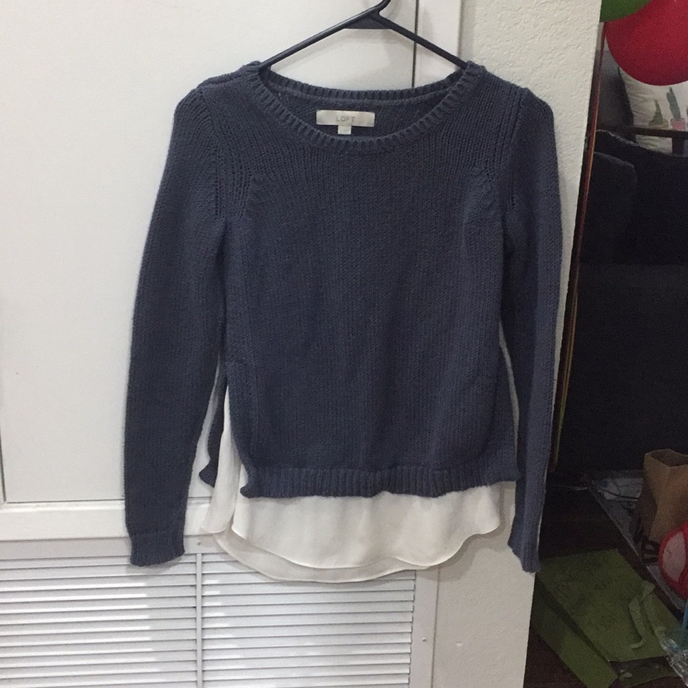 Blue sweater